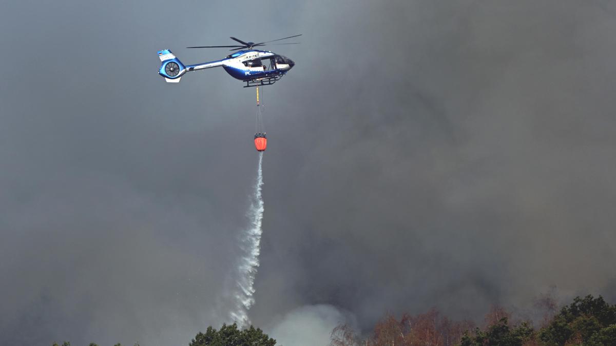 Germany evacuates about 2,000 people as wildfire reaches western village
