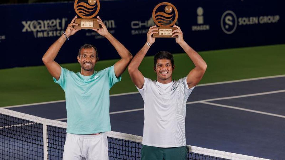 India’s Sriram Balaji, Anirud Chandrasekar crowned Cancun Country Open Doubles title