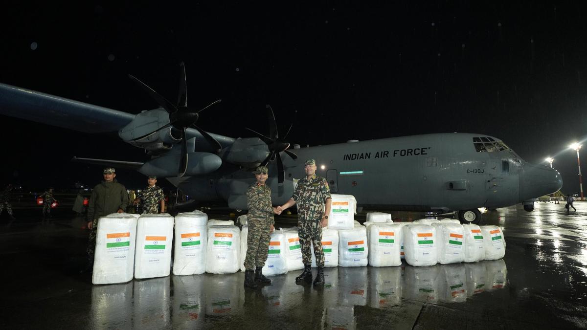 India provides 68.5 tonnes of relief, Bailey bridge, tunnel expertise to flood-hit Nepal