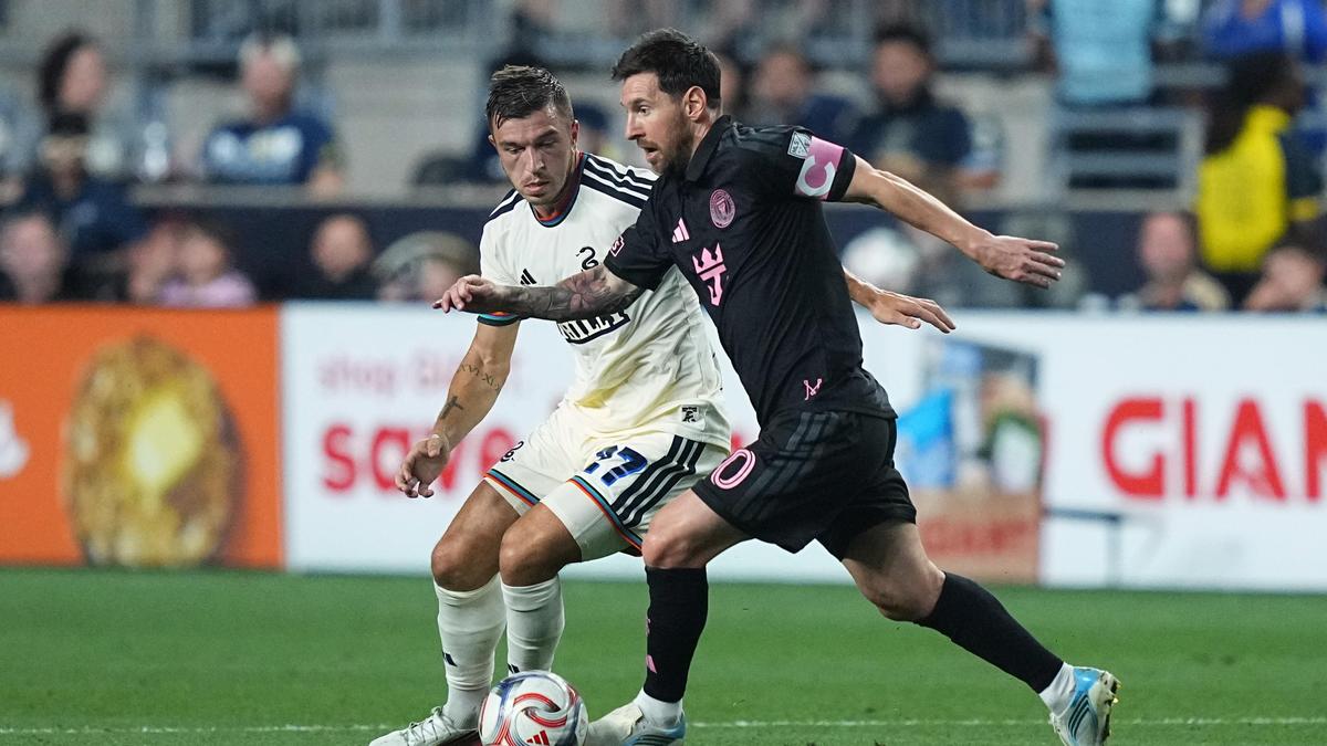 Messi scores first goal since father’s death as Inter Miami draws with Philadelphia Union