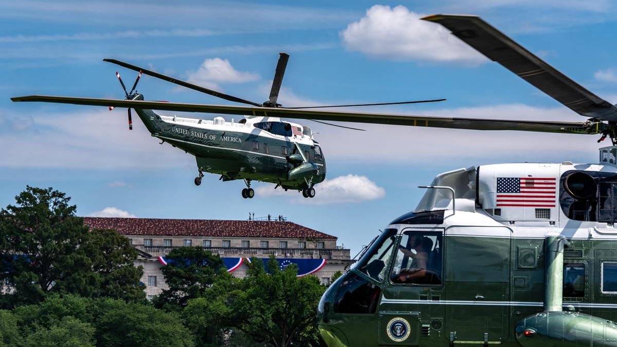 Trump’s Marine One flies too close to passenger airplane, FAA says U.S. President was not in danger