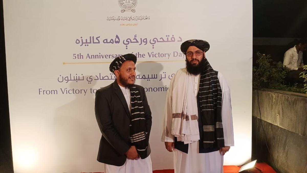 Afghanistan Embassy in Delhi celebrates fifth year of Taliban regime