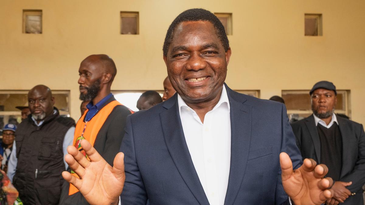 Zambia President Hichilema re-elected for second term following contentious polls