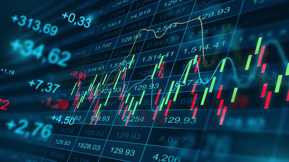 Sensex climbs 374 points on buying in Reliance, ICICI Bank; Nifty ends flat