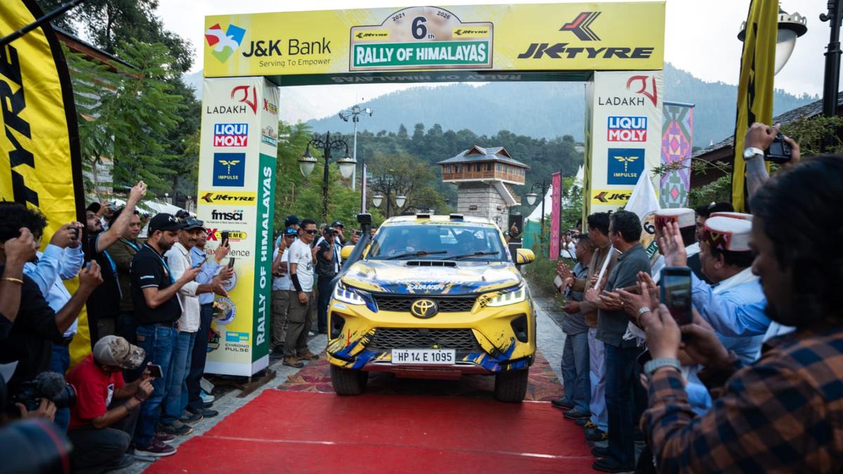 JK Tyre Rally of Himalayas officially flagged off