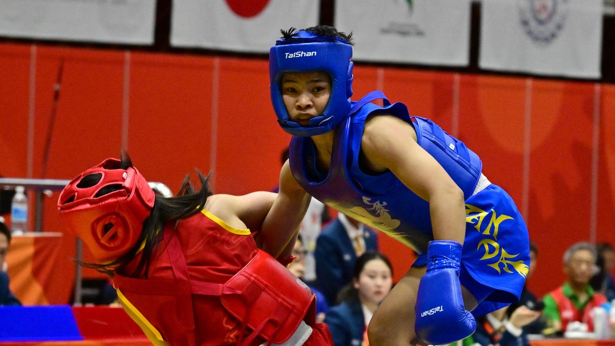 Asian Games 2026: Roshibina completes hat-trick with a silver in wushu