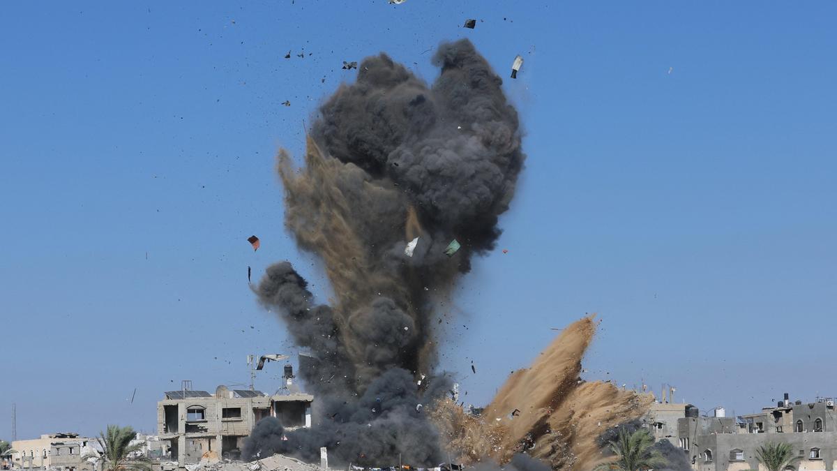 Israeli strike kills two people in Gaza, medics say