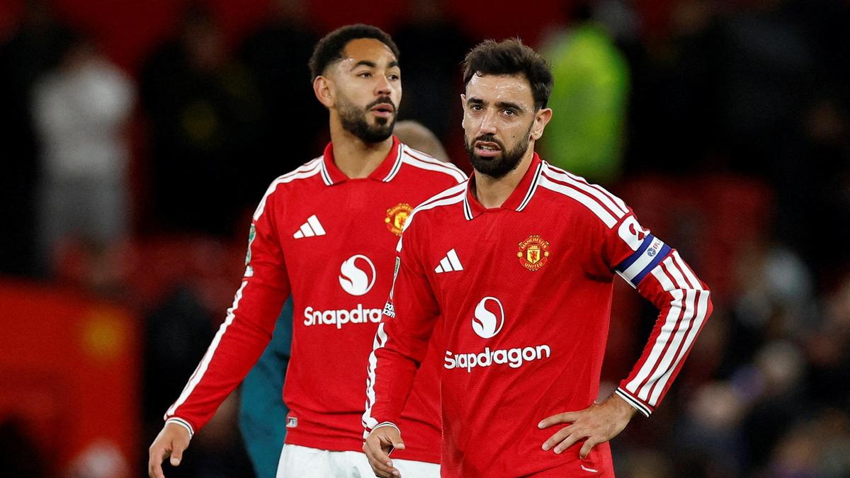 Carrick’s woes continue as Man United stunned by Brighton in Carabao Cup