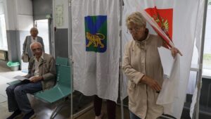 Russian election, cast as test of support for Ukraine war, enters final day