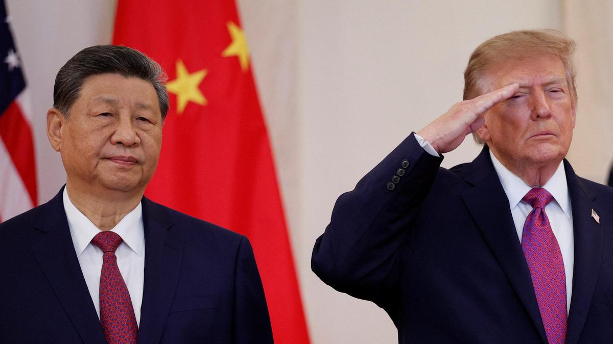 Trump welcomes Xi to White House on lavish state visit