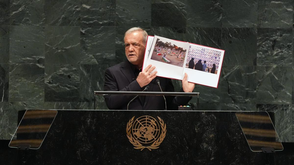 We have been victims of terrorism: Iran President tells UN in rare wartime address