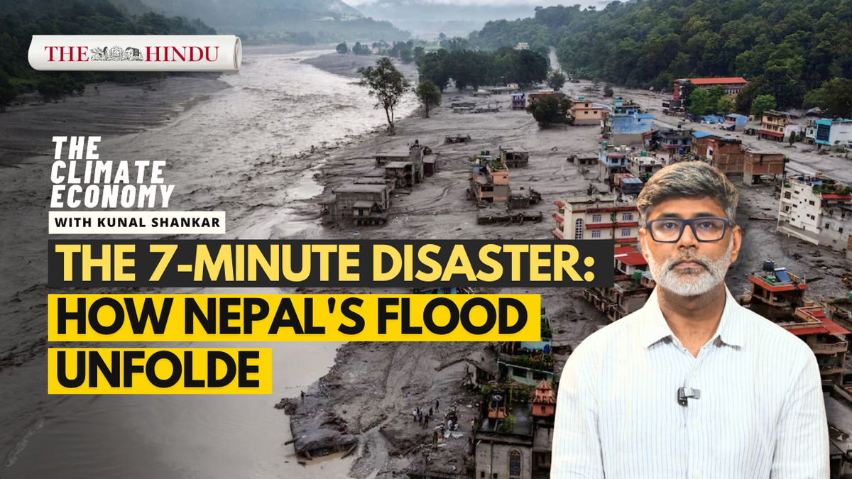 How a mountain collapse triggered Nepal’s deadly flood in just 7 minutes | The Climate Economy