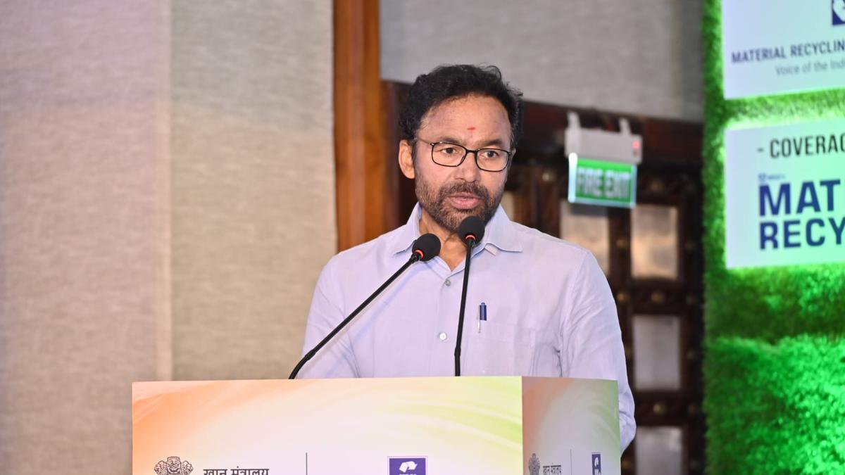 Whole of govt. approach being followed to address concerns of critical mineral recycling industry: G. Kishan Reddy