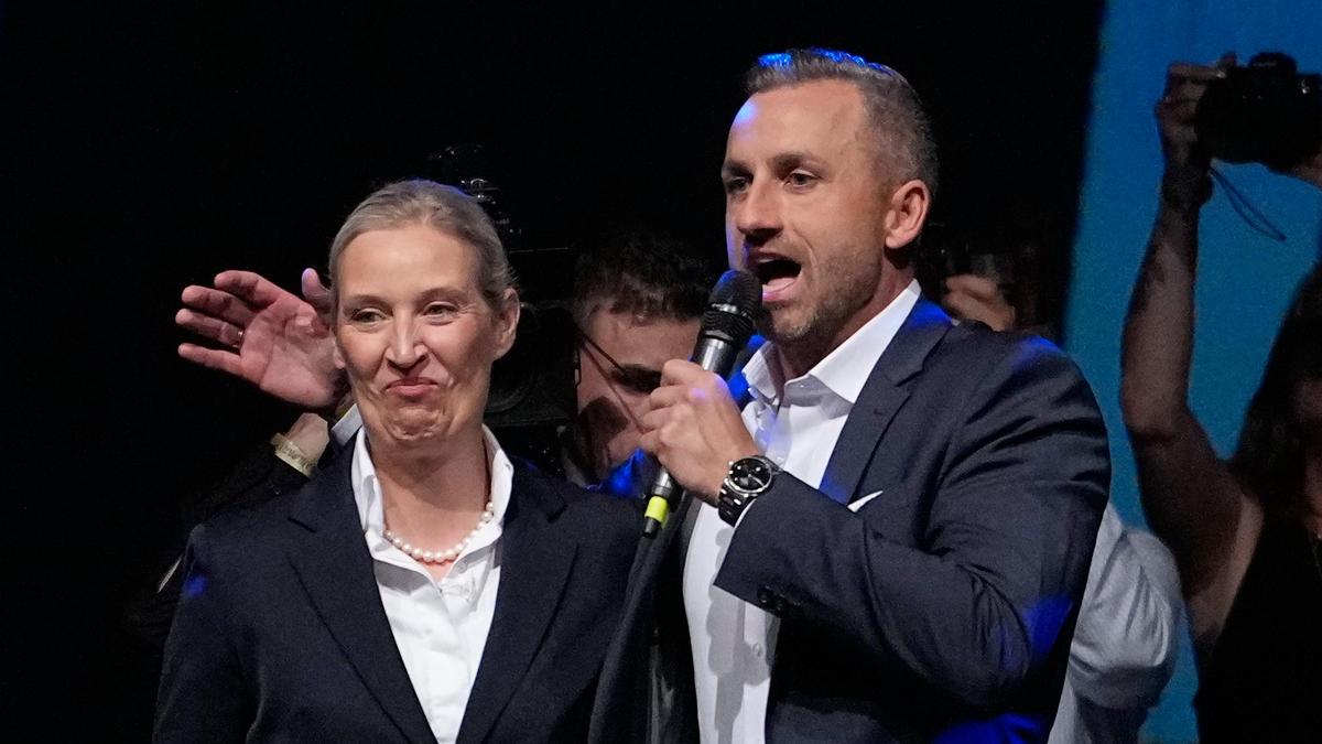 Far-right Alternative for Germany party wins big in regional election but falls short of majority