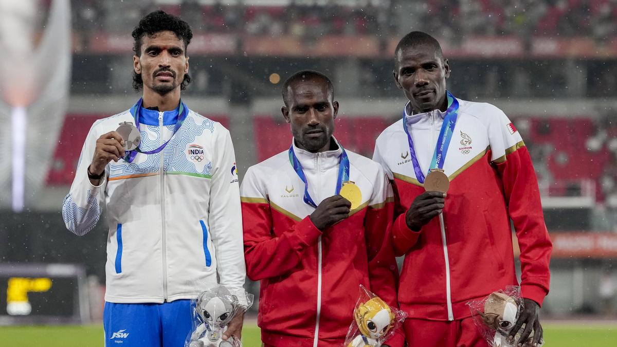 Asian Games 2026: Parul earns 5000m bronze, Gulveer wins silver in 1500m, Ramraj claims bronze in women’s 400m hurdles