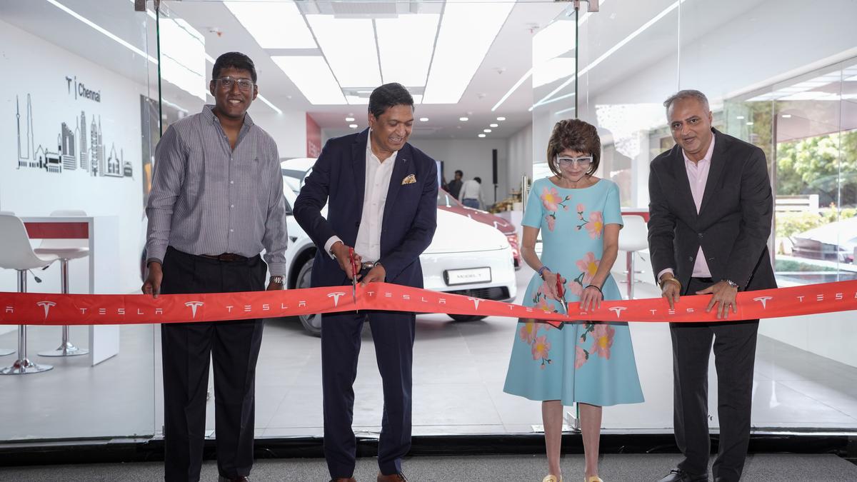 Tesla opens sixth India Experience Centre in Chennai