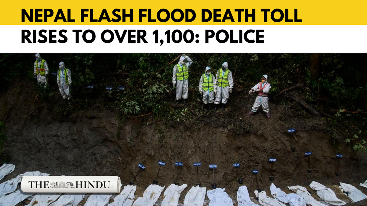 Nepal flash flood: Death toll rises to over 1,100, says police