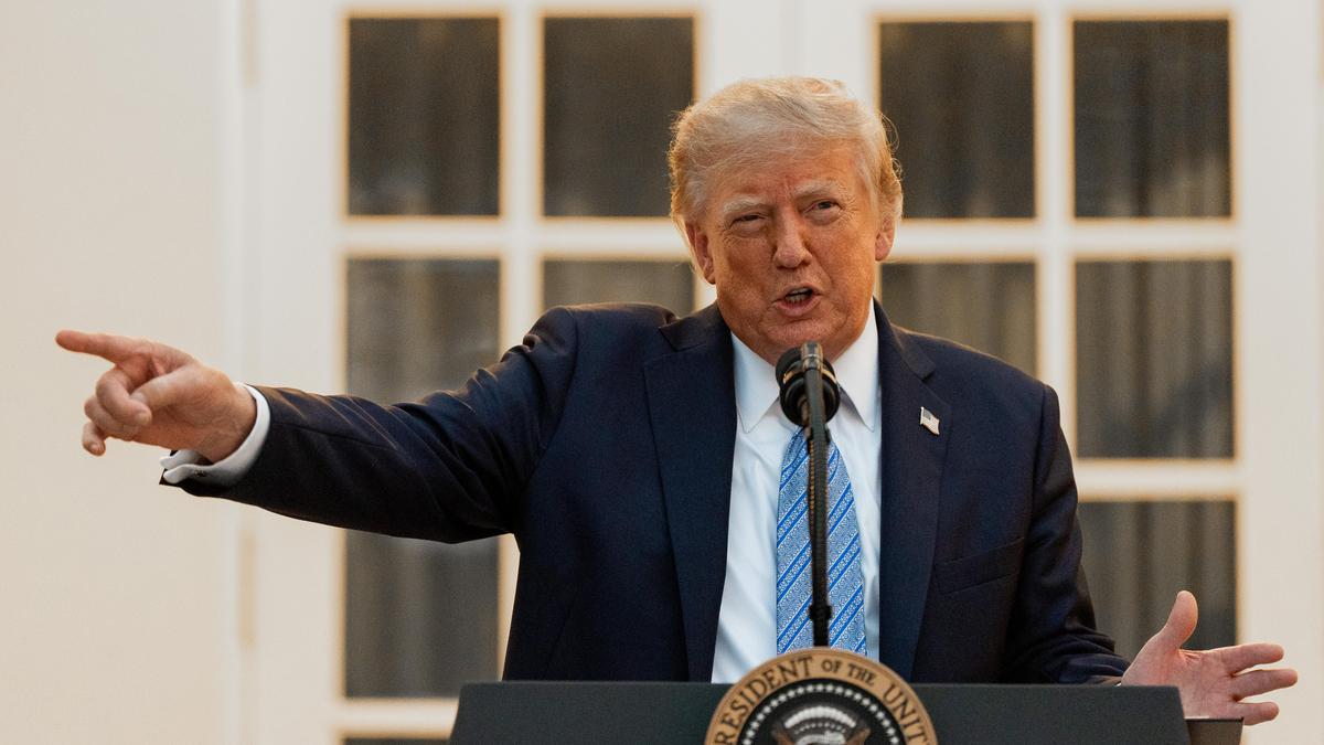 Trump bans media outlets CNN, MS NOW, Politico from White House