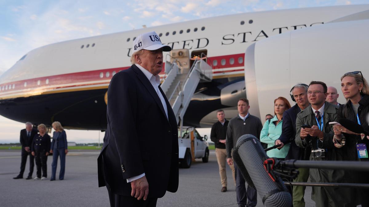 Trump reiterates support for united Ireland, says won’t talk about Scotland ‘yet’