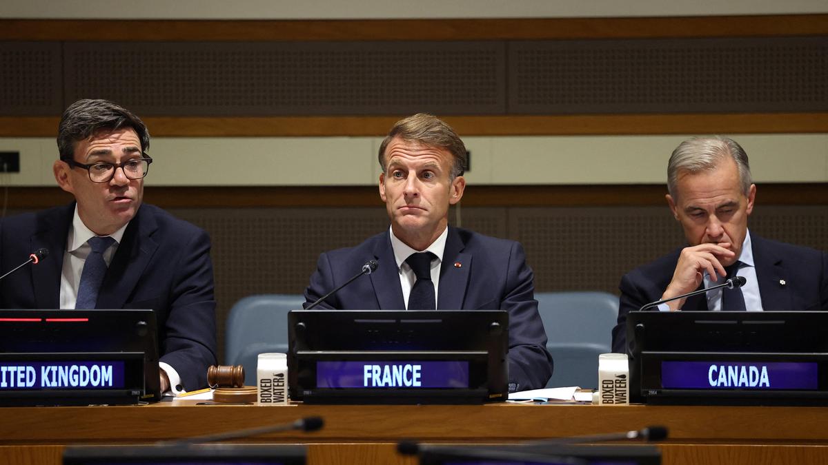 Israel denounces ‘grotesque absurdity’ of Macron’s UN remarks on West Bank