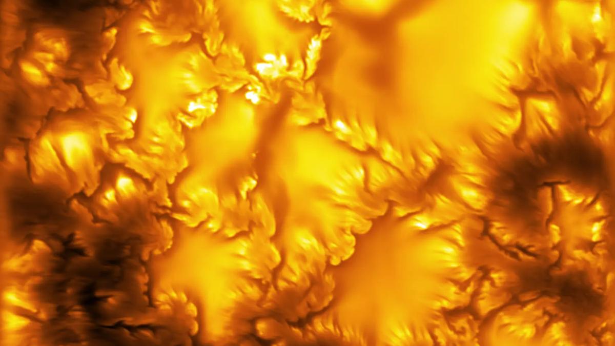 Sharpest pics of sun’s surface reveal previously unseen whirlpools