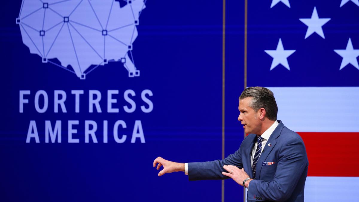 Hegseth says U.S. cut number of generals, admirals by 20%