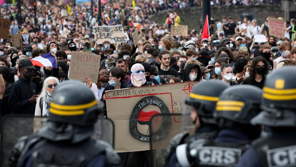 Students, teachers march in France on biggest day of school protests