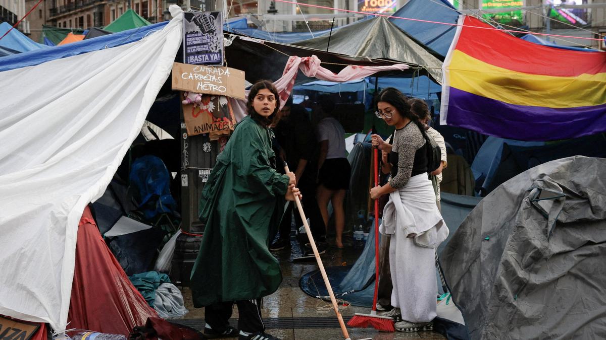 The protests and polls in Spain
