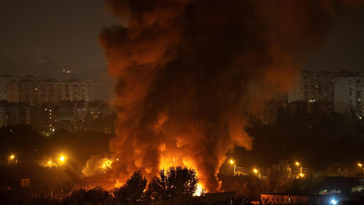 Russia says it launched ‘massive’ strikes on Kyiv, other areas of Ukraine
