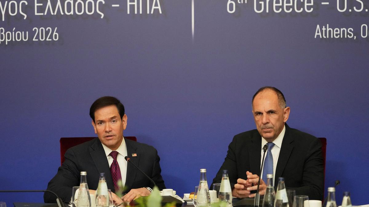 Rubio, in Greece, set to call for the West to restore founding democratic principles and values