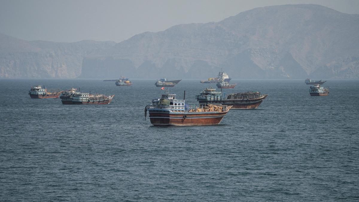 Oil tanker on fire after hitting mine in Hormuz: Iran’s Guards