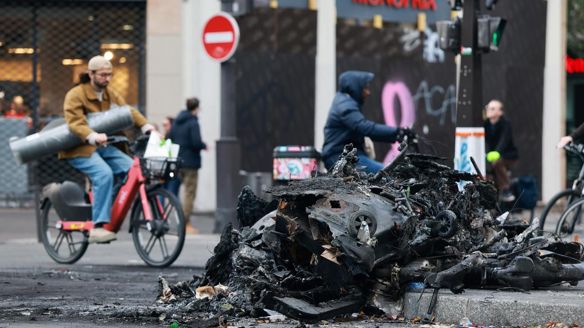‘Like we had a war’: France counts cost of violent protests