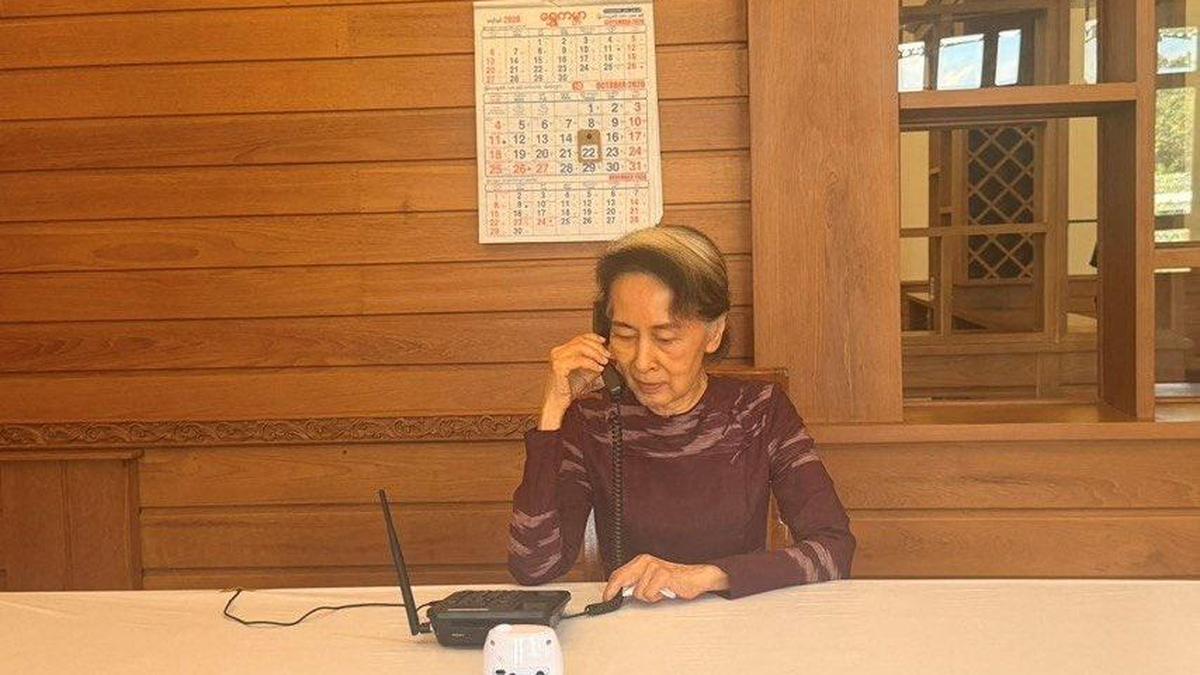 Myanmar’s Suu Kyi sounded ‘fairly healthy’, son says after first call in years