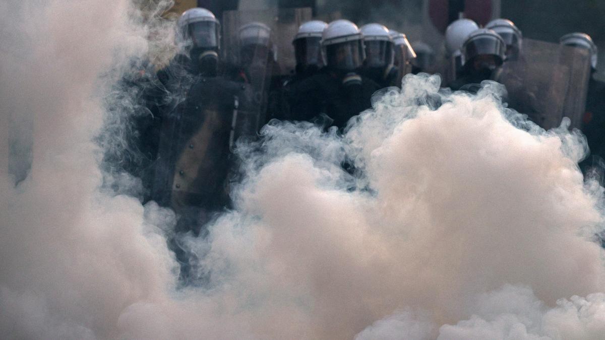 Albanian police fire tear gas as anti-government student protests turn violent