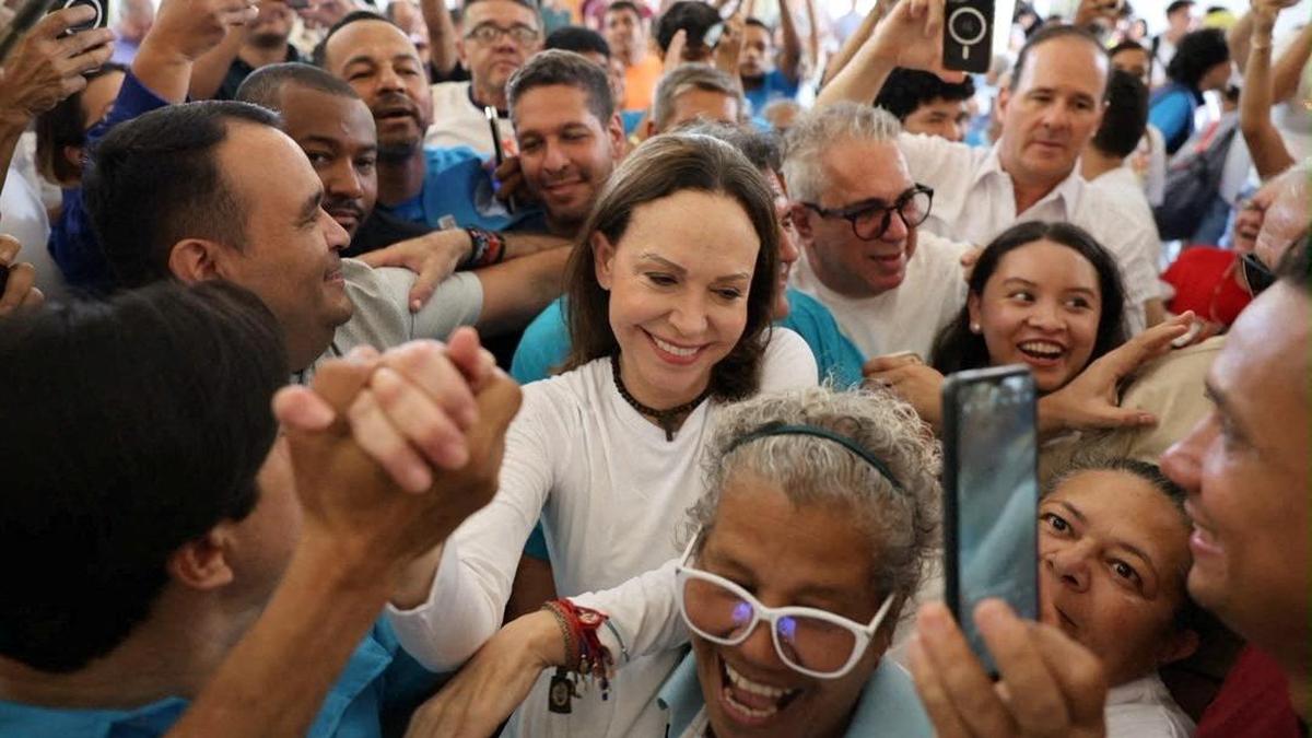 Venezuela’s Opposition leader Machado returns after months in exile, as doubts over democracy deepen