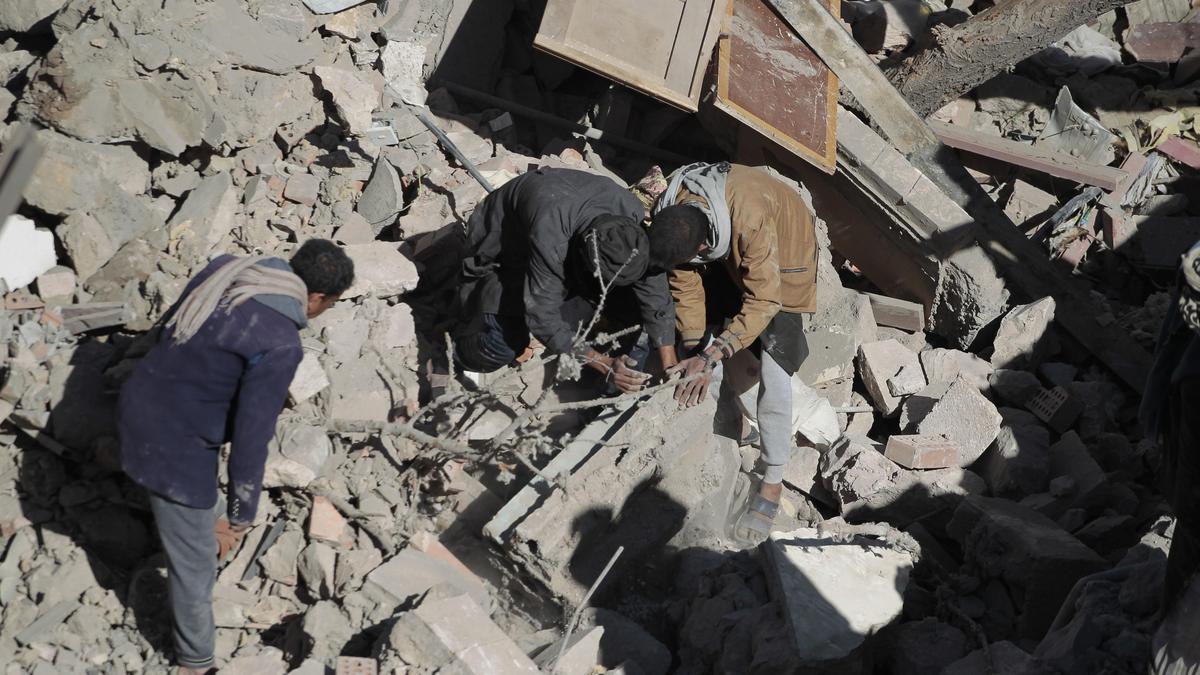 Houthi media says Saudi Arabia hit oil facility near Sanaa