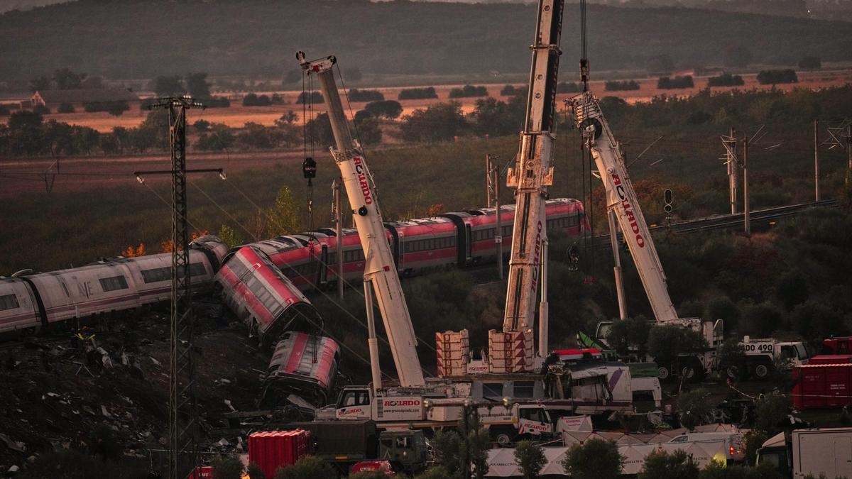 Spain train accident: A day later, rescuers search crash site for survivors