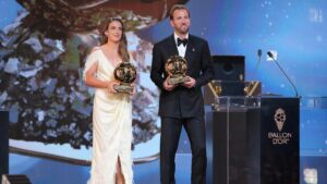 Harry Kane crowned Ballon d’Or winner, Putellas wins women’s award