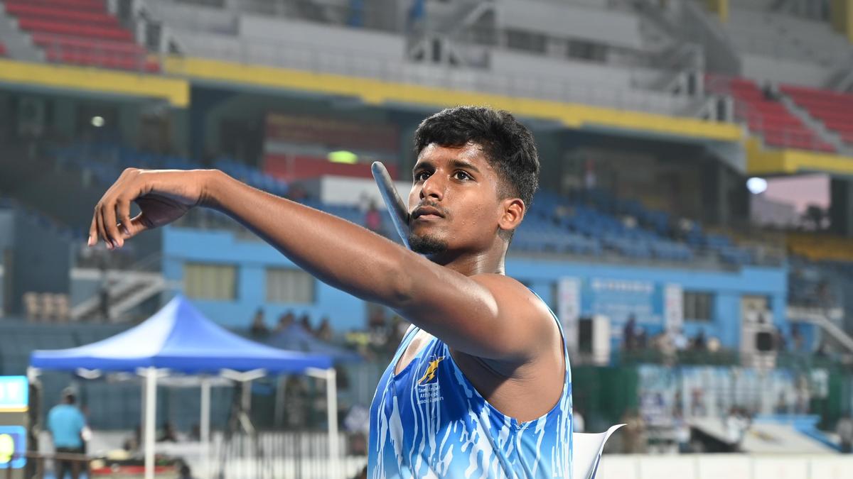 Young javelin star Dharanidharan eyes breaching the 80m mark