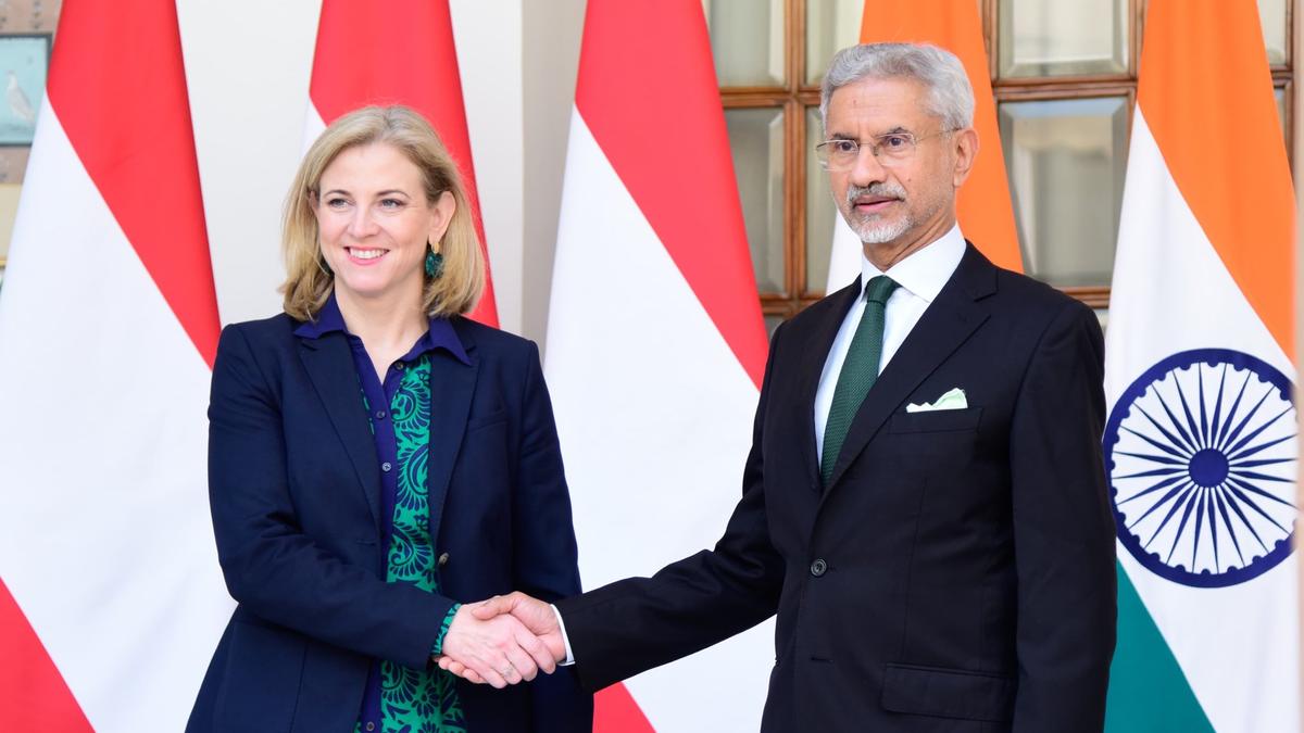 S. Jaishankar holds talks with Austrian counterpart Meinl-Reisinger