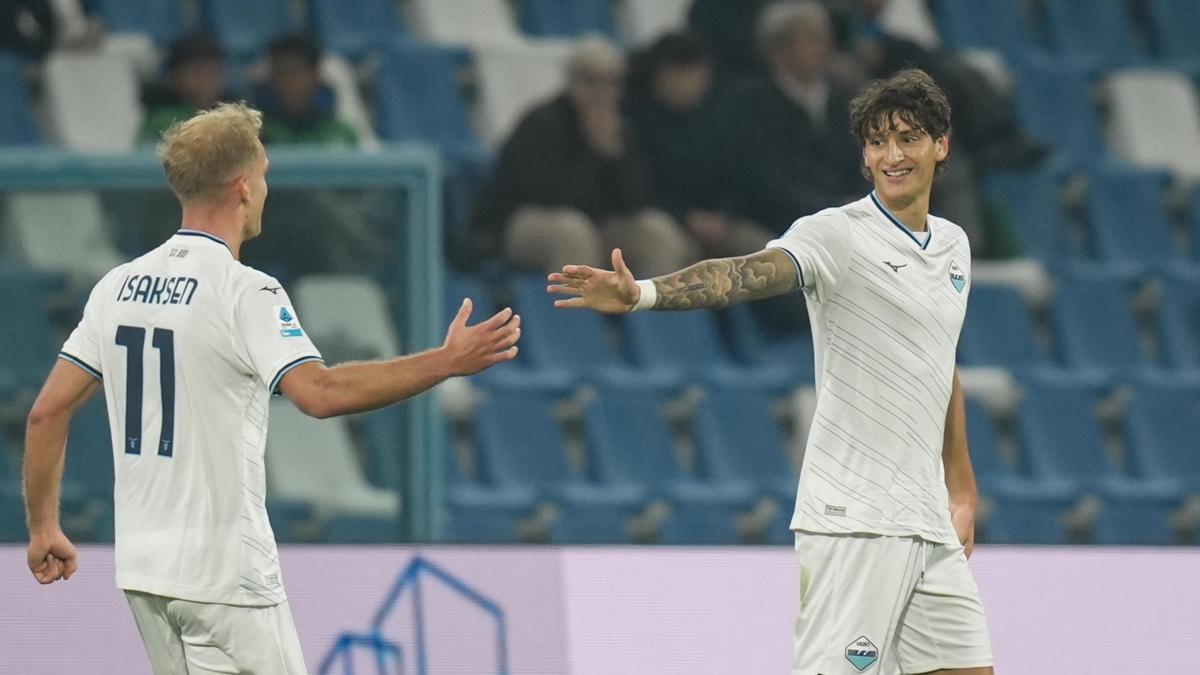 Mussolini’s great-grandson scores his first goal for Lazio
