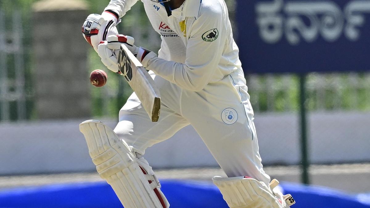 Ranji Trophy: Steady Karnataka builds up a first-innings lead