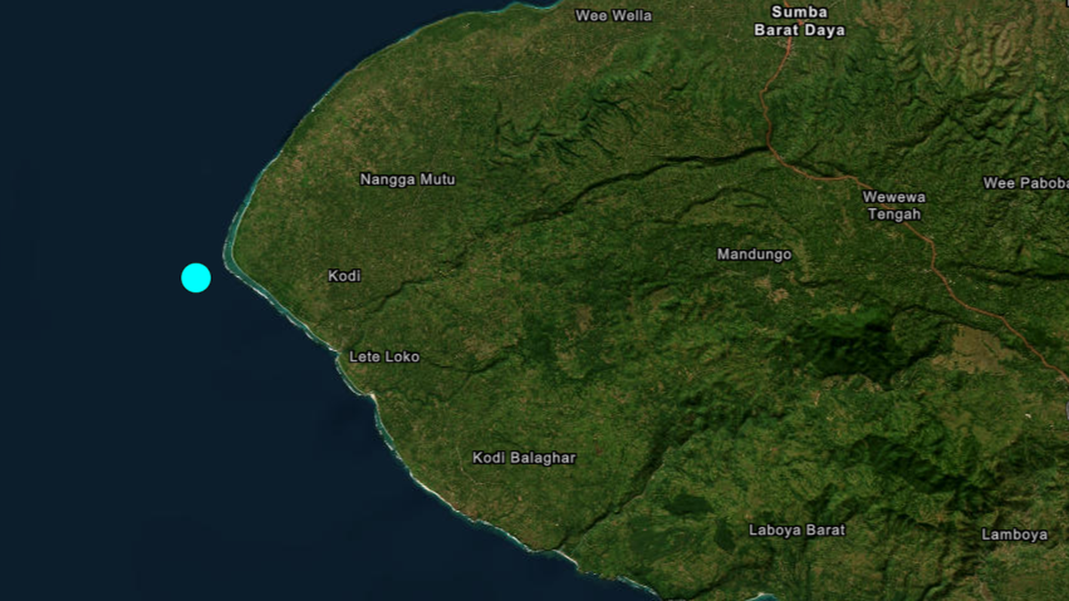 Earthquake of magnitude 5.9 strikes Indonesia’s Sumbawa region, GFZ says