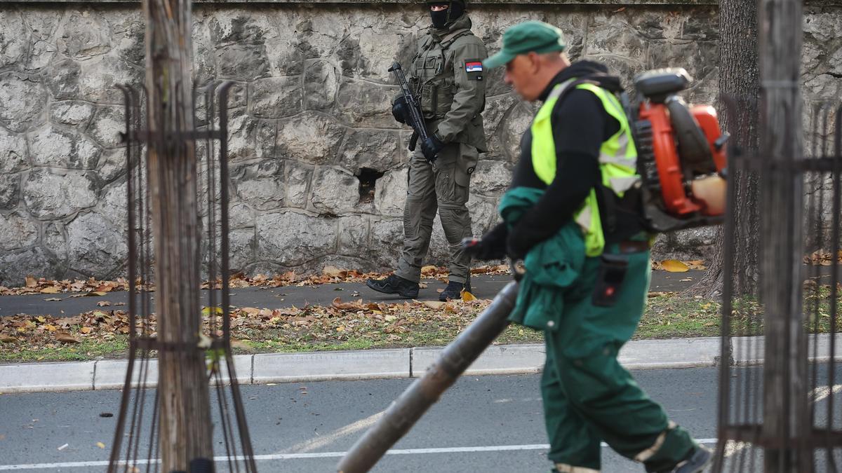Policeman kills knife attacker outside Israeli embassy in Serbia