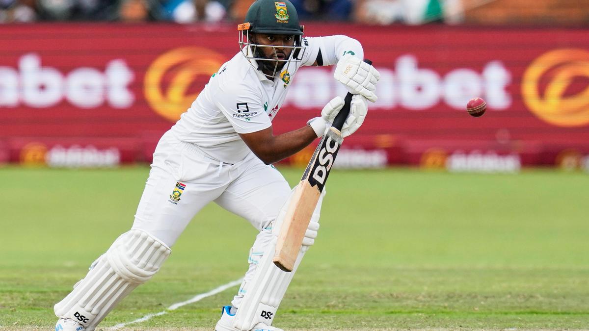 AUS vs SA 2nd Test: Bavuma battles adversity to put South Africa in control