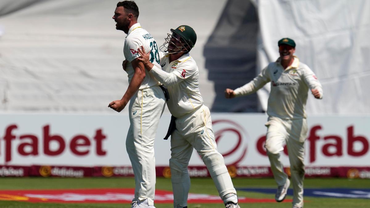 Hazlewood takes six as Australia beat South Africa in 1st Test