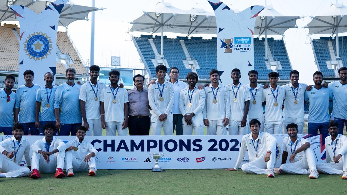 Tamil Nadu bags u-23 title with outright victory