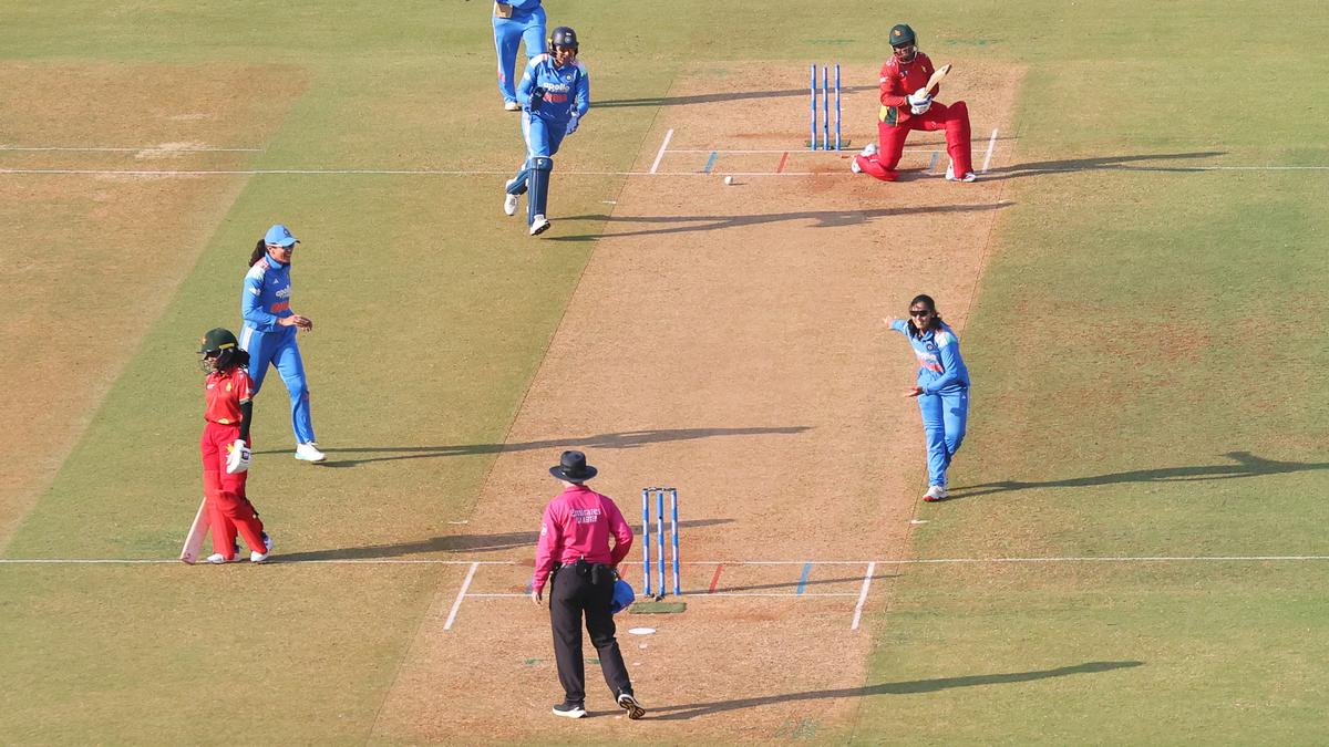 Vaishnavi’s five-for sets up India’s series sweep