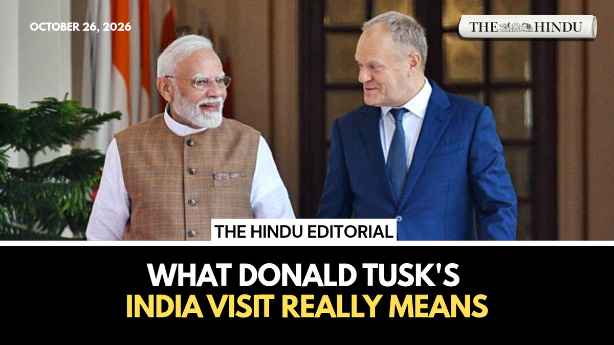 Why Poland wants a stronger relationship with India | The Hindu Editorial