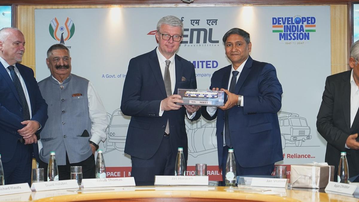 BEML meets Czechia Deputy Prime Minister Karel Havlíček to discuss avenues of potential collaboration